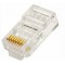 RJ45 Modular Plug, Cat.5E, Long Type, 30u" Gold plated, 100pcs/bag, PL5008/LY-US005