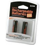 ACME Rechargable Batteries Ready to Use NiMh R03 (AAA)  900 mAh 2pcs
