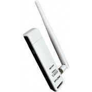 USB2.0 Wireless LAN Adapter Lite-N TP-LINK "TL-WN722N",Athreos,1T1R,2.4GHz, 1 detachable antenna