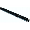 24 port patch panel cat.5e, LY-PP5-05