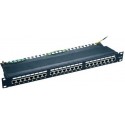 24 ports FTP Cat.5e patch panel, LY-PP5-30, 19" Krone IDC