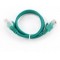 Patch Cord 0.25m, Green, PP12-0.25M/G, Cat.5E, molded strain relief 50u" plugs