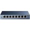 Switch TP-LINK TL-SG108 8-port 10/100/1000Mbps , steel case