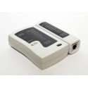 Cable Tester for UTP/STP RJ45 & RJ11, RJ12 cables, LY-CT005