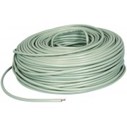 Cable  FTP  Cat.5E, 305m, CCA,24awg 4X2X1/0.52, solid gray, APC Electronic