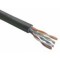 Cable UTP Cat.5E, 305m, CCA,24awg 4X2X1/0.47, solid gray, APC Electronic