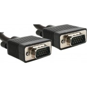 Cable VGA  CC-PPVGA-15M-B, 15 m, Premium VGA HD15M/HD15M dual-shielded w/2*ferrite core, Black