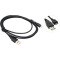 Cable Micro USB2.0, Micro B - AM, 1.8 m, Gembird, 90 degree bent connector, CCP-mUSB2-AMBM90-6