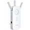 TP-LINK RE450 AC1750 Wireless Wall Plugged Range Extender, Atheros, 1300Mbps on 5GHz + 450Mbps on 2.4GHz, 802.11ac/n/g/b, 1 Gigabit Lan Port, Ranger Extender mode, Access Control, Concurrent Mode boost both 2.4G/5G, WPS, 3 external antennas