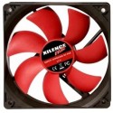 120mm Case Fan - XILENCE XPF120.R.PWM Fan, 120x120x25mm, 1500rpm, <21dBa, 57.9CFM, hydro bearing, 4Pin with PWM,  Black/Red