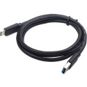 Cable  Type-C / USB3.0, AM/CM, 1.8 m, Cablexpert, Black, CCP-USB3-AMCM-6-    http://cablexpert.com/item.aspx?id=8649