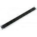 19" 1U power socket, PDU-GM0009, 8 ports,with switcher and Master overload 16A, 1.8M, APC Electronic