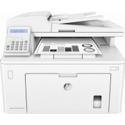 HP LaserJet Pro MFP M227fdn Print/Copy/Scan/Fax 28ppm, 256MB, up to 30000 monthly, 6.8cm  touch screen, 1200dpi, Duplex, 35 sheets ADF,  Hi-Speed USB 2.0, Fast Ethernet 10/100Base-TX, HP ePrint, Apple AirPrint™, White