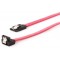 SATA Data Cable CC-SATAM-DATA90 0.50m with 90 degree bent connector