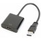 Adapter USB3.0-HDMI - Gembird A-USB3-HDMI-02, USB 3.0 to HDMI video adapter cable, Black