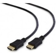 Cable HDMI - 1m - Cablexpert - CC-HDMI4L-1M, 1m, HDMI v.1.4, male-male, Black cable with gold-plated connectors, High speed, Ethernet, CCS, Bulk packing