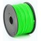 "ABS Filament Luminous Green, 1.75 mm, 1 kg, Gembird, 3DP-ABS1.75-01-LG - https://gembird.nl/item.aspx?id=9463"