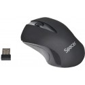Mouse Spacer Wireless  Black 2.4GHz, 3D, 1000 DPI,  SPMO-W12