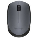 Logitech Wireless Mouse M170 Grey, Optical Mouse, Nano receiver, Grey, Retail