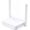 "Wireless Router MERCUSYS ""MW301R"", 300Mbps 300Mbps wireless transmission rate is ideal for basic work Two 5dBi antennas provides broad wireless coverage Intuitive webpage guides you through the setup process in minutes"