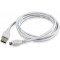 Cable microUSB2.0 - 1.8m - Cablexpert CCP-mUSB2-AMBM-6-W, White, Professional series, USB 2.0 A-plug to Micro B-plug