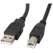 Cable USB AM-BM 3m LANBERG with Ferrite core CA-USBA-11CC-0030-BK