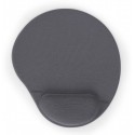 "Mouse Pad Gembird MP-GEL-GR, 240 ? 220 ? 4mm, Cloth, Gel wrist support, Grey
-  https://gembird.com/item.aspx?id=9658"