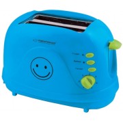 Toaster Esperanza Smiley EKT003B Blue