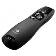 Presenter Logitech Wireless R400, Red laser pointer, Intuitive slideshow controls , Up to 15-meter range, Battery indicator
