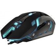 SVEN RX-G740 Gaming, Optical Mouse, 800/1200/1800/2400 dpi, 5+1 buttons (scroll wheel),  DPI switching modes, Two navigation buttons (Forward and Back), USB