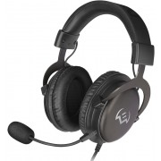 SVEN AP-G999MV, Gaming Headphones with microphone, Pull-out microphone, 3.5mm (4 pin) or 2*3.5 mm (3 pin) stereo mini-jack, Cable length: 2.2m , Gray