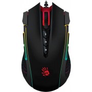 Gaming Mouse Bloody J90s, Optical, 50-8000 dpi, 12 buttons, RGB, Macro, Ergonomic, USB