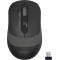 Wireless Mouse A4Tech FG10, Optical, 1000-2000 dpi, 4 buttons, Ambidextrous, 1xAA, Black/Grey, USB