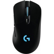 Logitech Gaming Mouse G703 Lightspeed Wireless, Bluetooth, High-speed, Hero 16K Gaming Sensor, Mechanical button, 6 Programmable buttons, 100-16000 dpi, LIGHTSYNC RGB lighting.