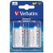 Verbatim Alcaline Battery D, 2pcs