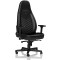 "Gaming Chair Noble Icon NBL-ICN-PU-BPW Black/White, User max loadt up to 150kg / height 165-190cm -- https://www.noblechairs.com/icon-series/gaming-chair-pu-leather Specifications: Practical tilting function (max. 11°) 4D Armrests with maximum adj