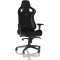 "Gaming Chair Noble Epic NBL-PU-GRN-002 Black/Green, User max loadt up to 120kg / height 165-180cm -- https://www.noblechairs.com/epic-series/gaming-chair-pu-leather Specifications: Practical tilting function (max. 11°) 4D Armrests with maximum adj