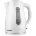 "Kettle Gorenje K17WII
, Plastic, 2200W, 1,7l, concealed heating element, 360° swivel base, white "