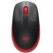 "Wireless Mouse Logitech M190 Full-size, Optical, 1000 dpi, 3 buttons, Ambidextrous, Red . "