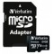 64GB microSD Class10 A1 UHS-I + SD adapter Verbatim Premium microSDXC, 600x, Up to: 90MB/s