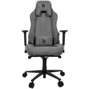 Gaming/Office Chair AROZZI Vernazza Soft Fabric, Ash Grey, Soft Fabric, max weight up to 135-145kg / height 165-190cm, Recline 165°, 3D Armrests, Head and Lumber cushions, Metal Frame, Aluminium wheelbase, Large nylon casters, W-28.5kg