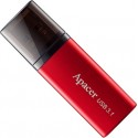 128GB USB3.1 Flash Drive Apacer AH25B, Red, Matte Metal Shell, Classic Cap (AP128GAH25BR-1)