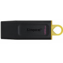 128GB USB3.2  Kingston DataTraveler Exodia Black/Yellow, (Read 100 MByte/s, Write 12 MByte/s)