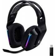 Wireless Gaming Headset Logitech G733, 40mm drivers, 20-20000Hz, 39 Ohm, 87.5dB, RGB, 2.4 Ghz/3.5mm