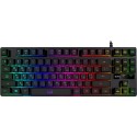 SVEN KB-G7400 Gaming Keyboard, membrane with tactile feedback, 87 keys, 12 Fn-keys, Backlight, USB, Black