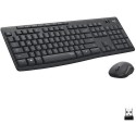 Logitech Wireless Combo MK295 Silent, Multimedia Keyboard & Mouse, Graphite, RUS, USB, Retail