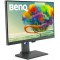 27" BenQ PD2705Q, Black (IPS 2560x1440, 5ms, 300cd, HDMI+DP+USB-C, DP-Out,KVM-switch, HAS/Pivot)