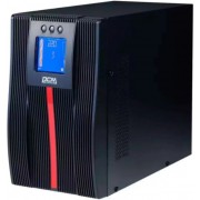 UPS PowerCom MAC-2000, Tower, 2000VA/2000W, Online, LCD, USB,SNMP SLOT, Ex. Batt. Connector, 2xShuko