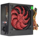 PSU HPC ATX-650W, 12cm red fan, 24 pin, 1x 8pin(4+4), 2x 8pin(6+2), 2x IDE, 4x SATA, black cover, 1.2m EU cable
