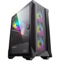 Case ATX GAMEMAX Brufen C1, w/o PSU, 4x120mm ARGB fans, PWM Hub,Tempered Glass, USB3.0, Black